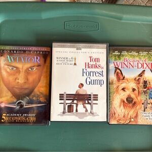 Aviator, Forrest Gump, Because of Winn-Dixie DVD Collection